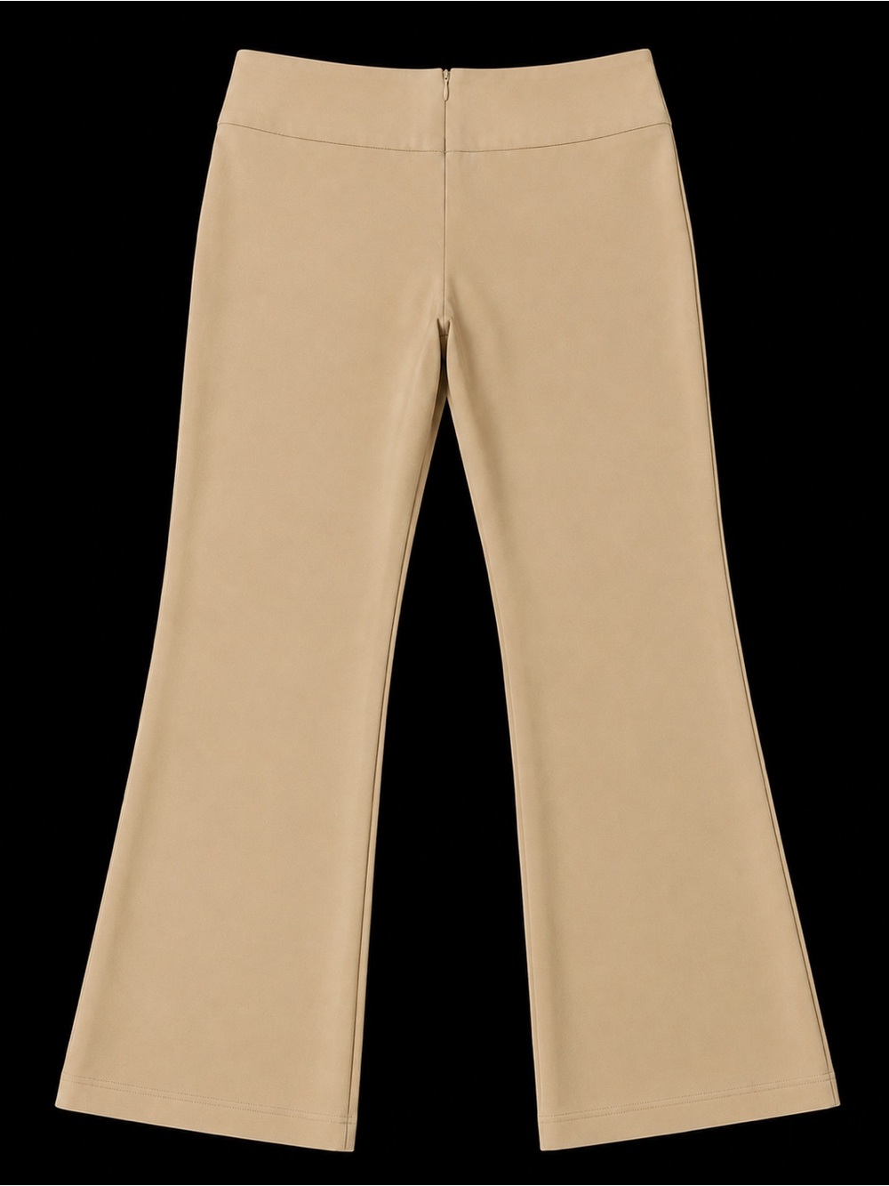 Classic High-Waist Wide-Leg Pants in Beige size5/6 woman’s